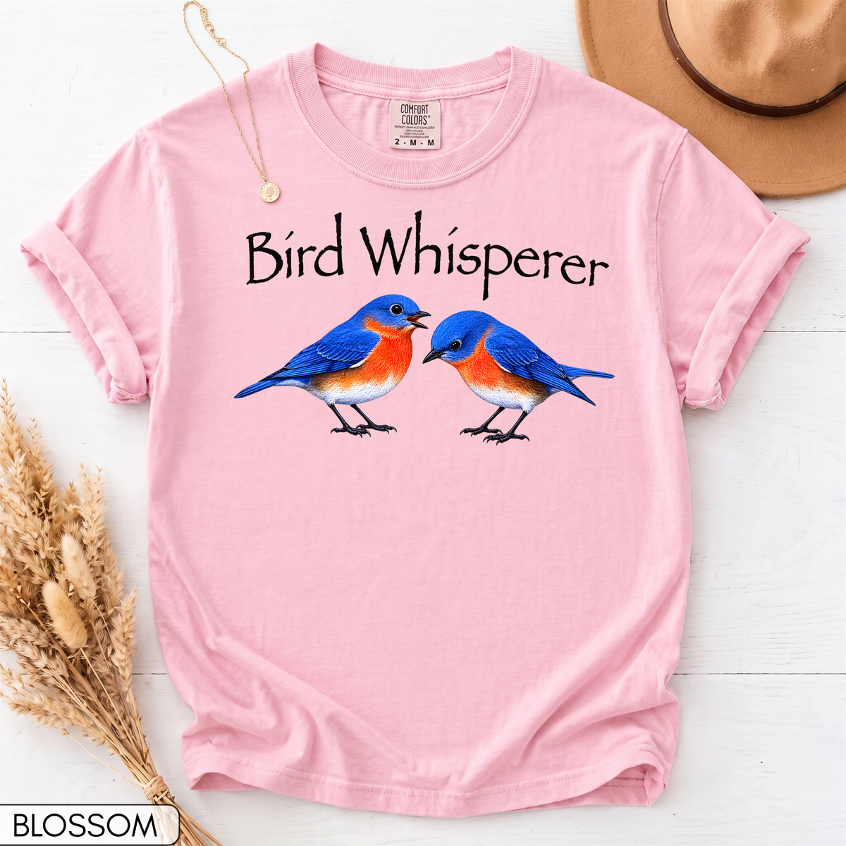 Bird Whisperer Bluebird Unisex T-Shirt