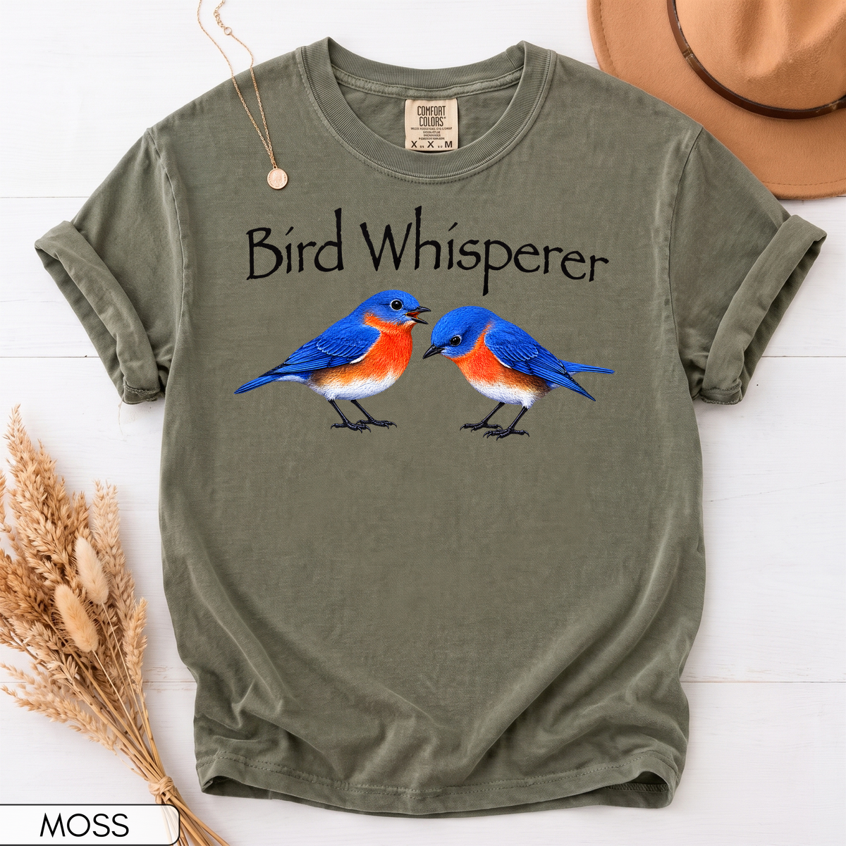 Bird Whisperer Bluebird Unisex T-Shirt