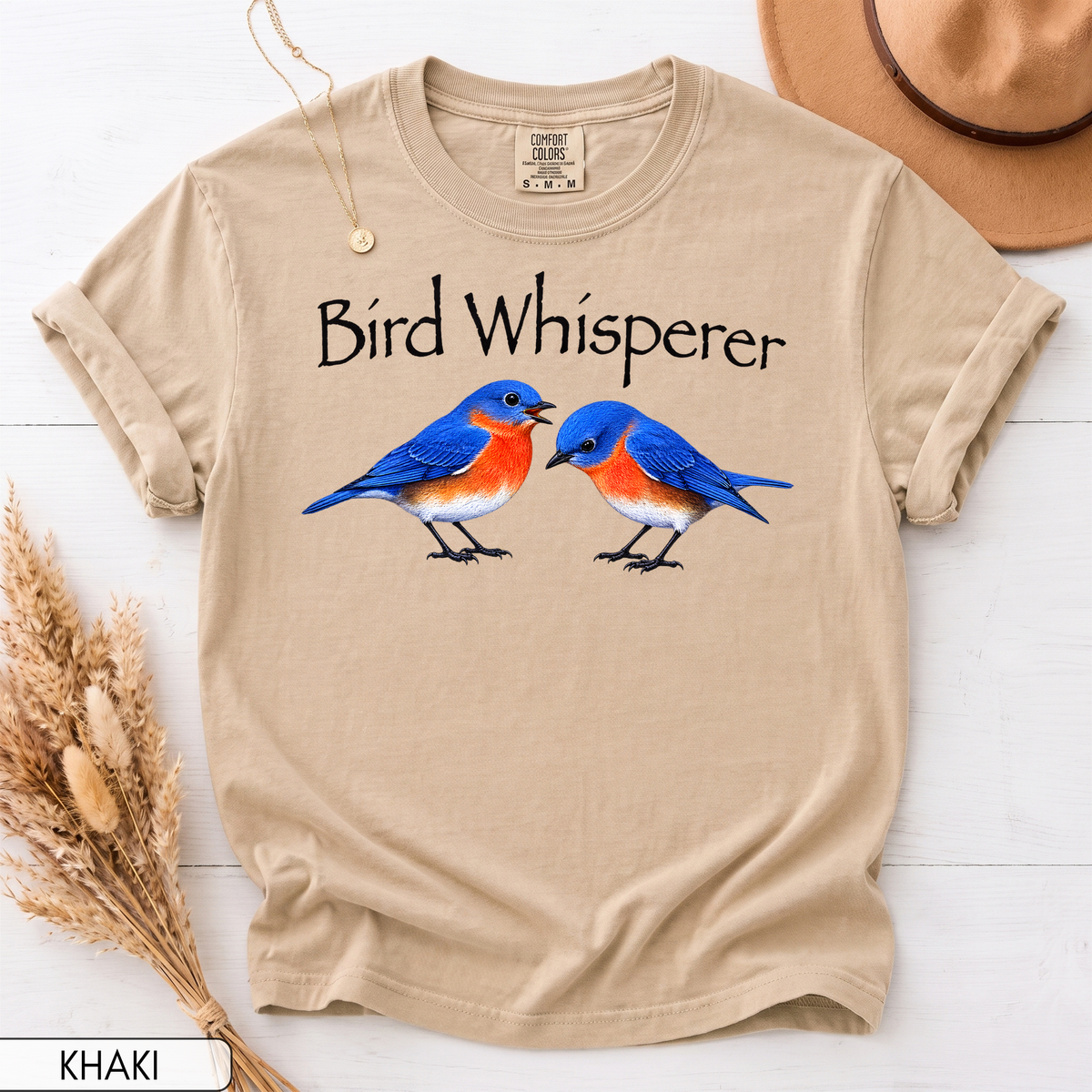 Bird Whisperer Bluebird Unisex T-Shirt