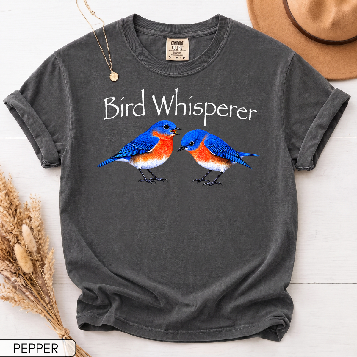Bird Whisperer Bluebird Unisex T-Shirt