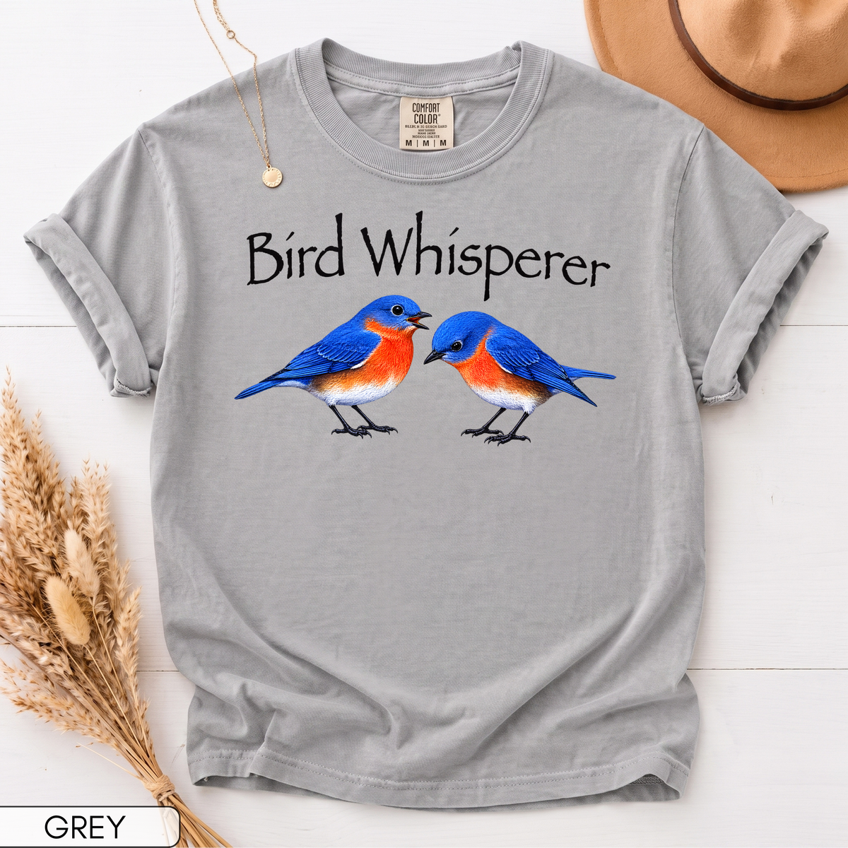 Bird Whisperer Bluebird Unisex T-Shirt