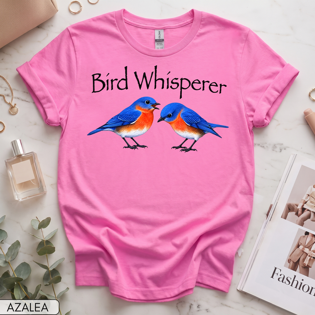 Bird Whisperer Bluebird Women's Short Sleeve T-Shirt
