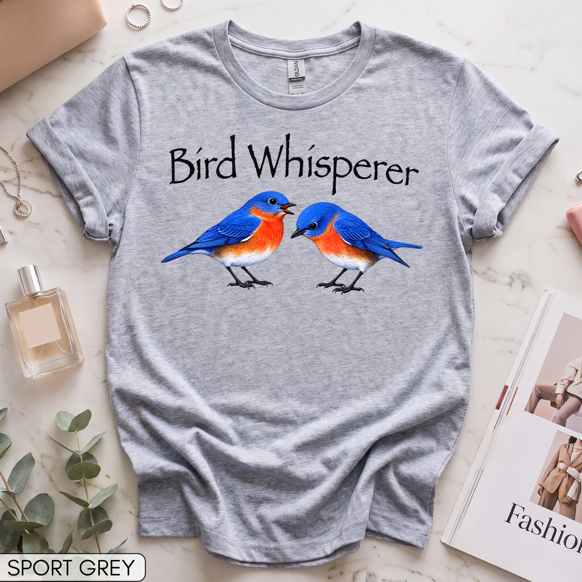 Bird Whisperer Bluebird Women's Short Sleeve T-Shirt