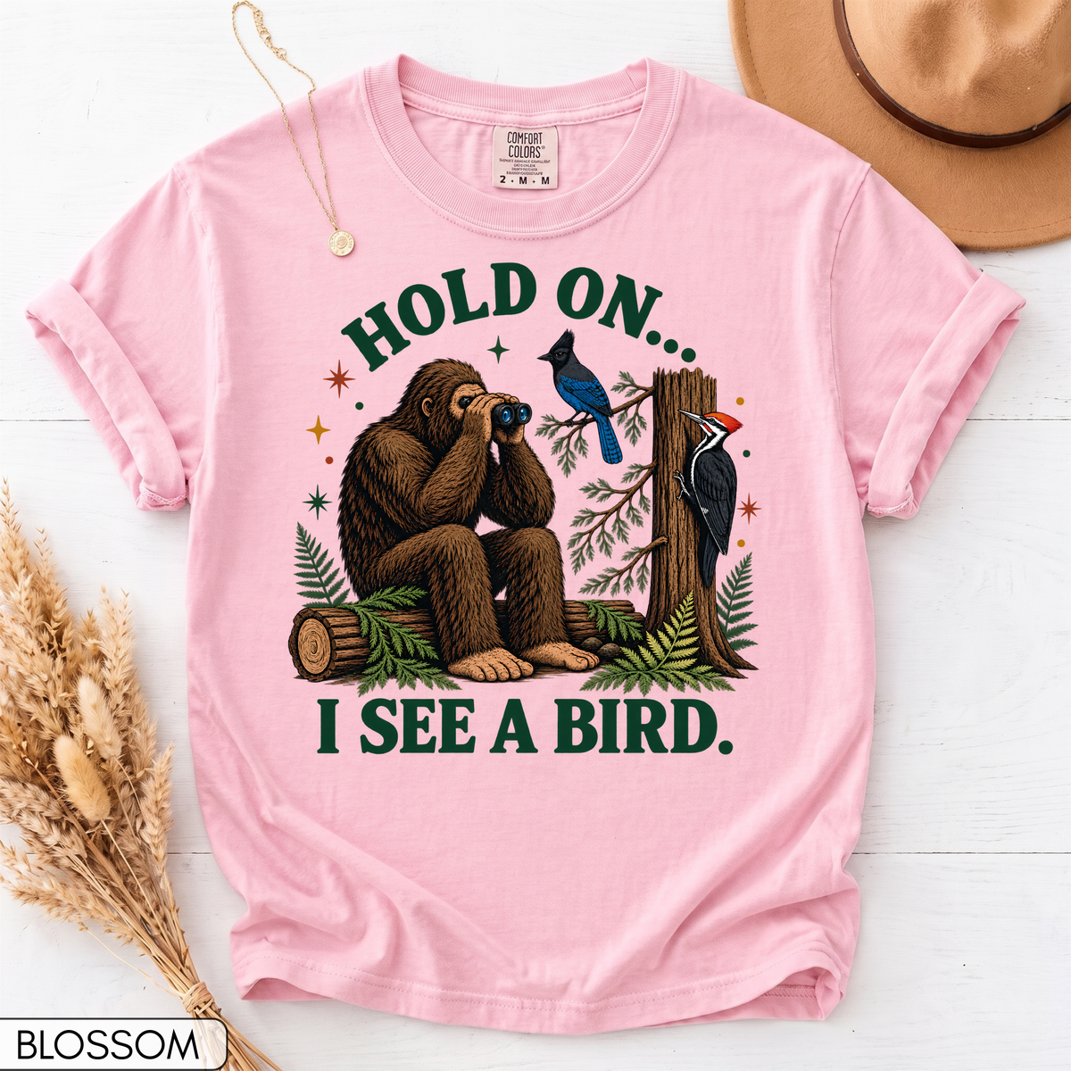 Hold On I See a Bird Unisex T-Shirt