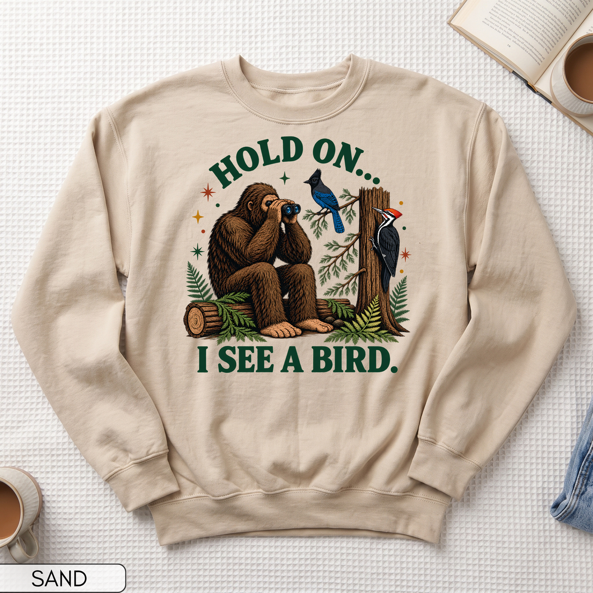 Hold On I See a Bird Unisex Sweatshirt