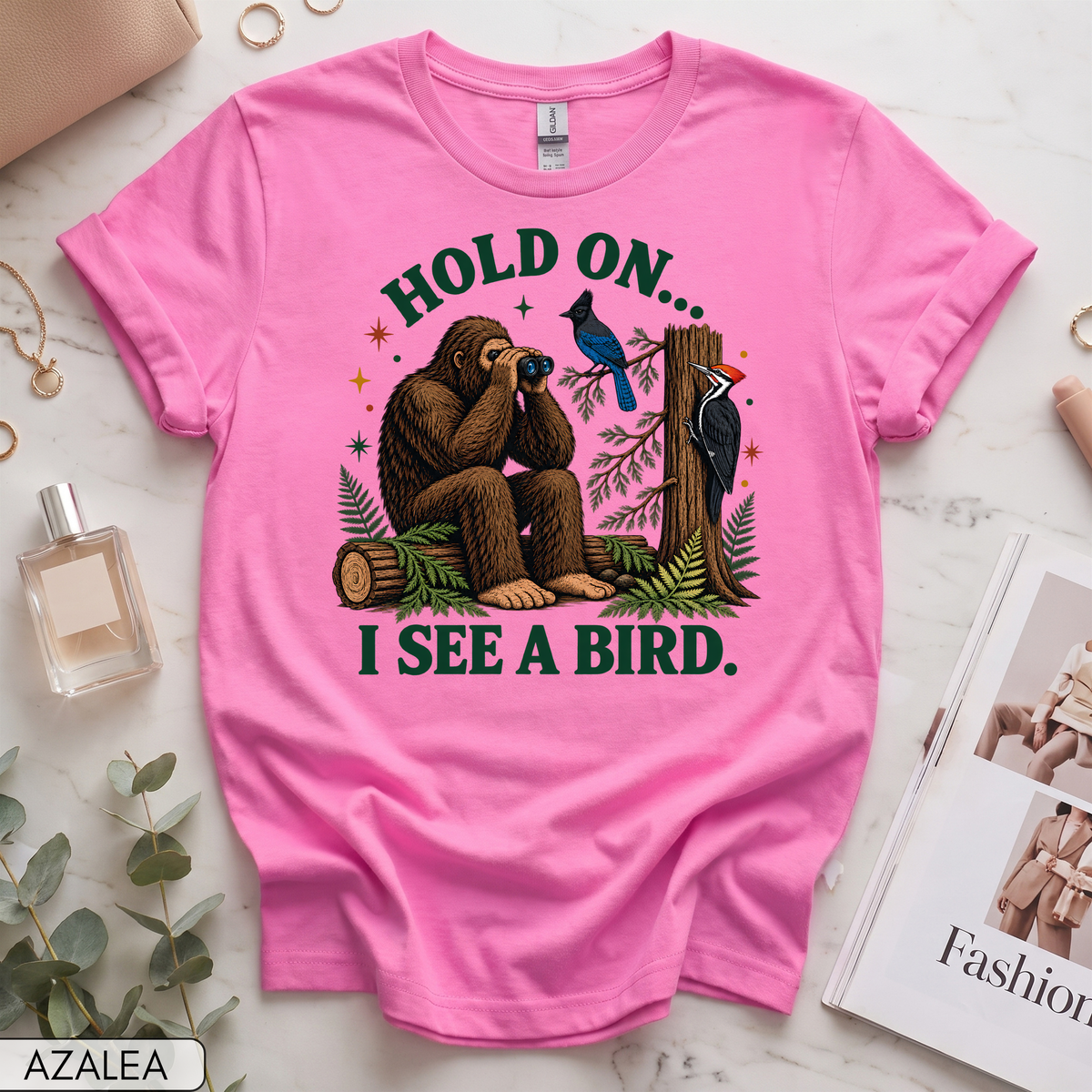 Hold On I See a Bird Women's Short Sleeve T-Shirt