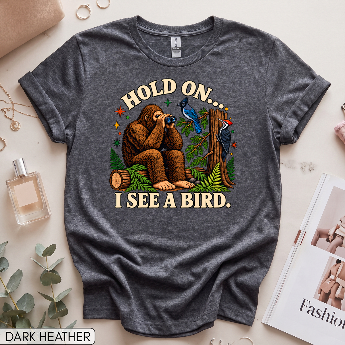 Hold On I See a Bird Women's Short Sleeve T-Shirt