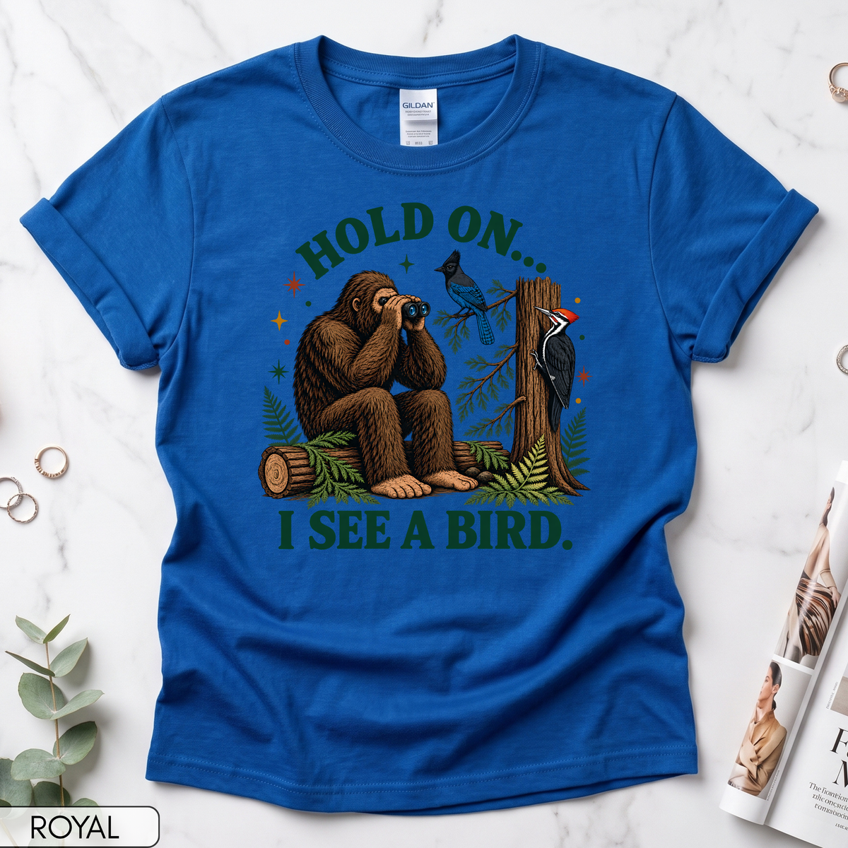 Hold On I See a Bird Women's Short Sleeve T-Shirt