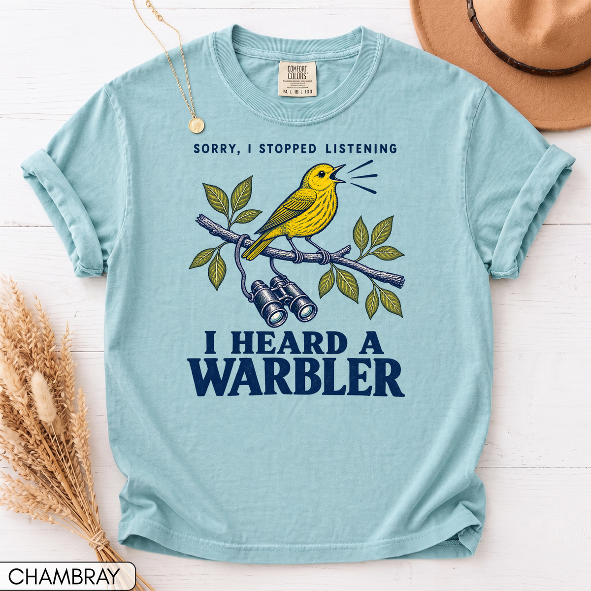 I Heard a Warbler Unisex T-Shirt