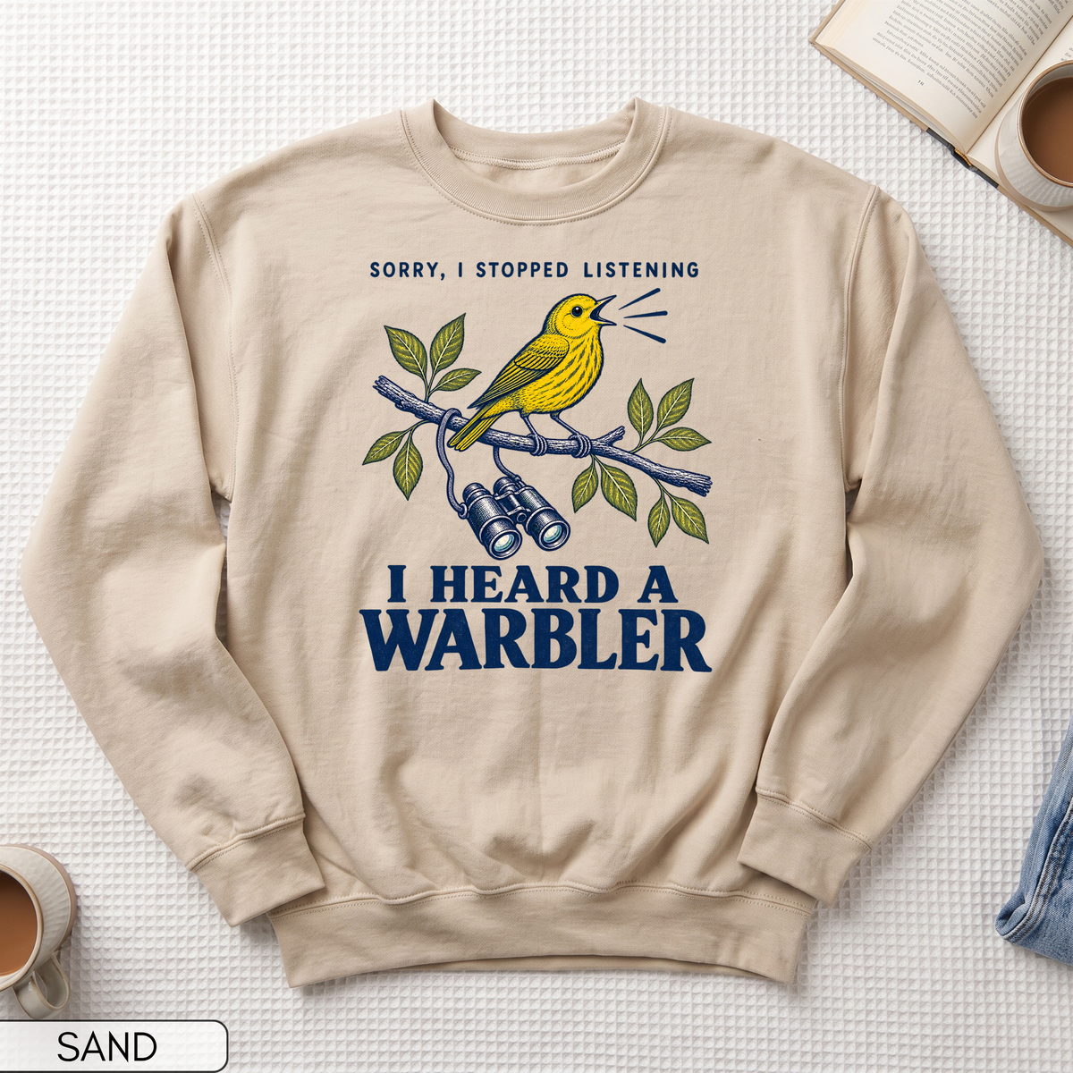 I Heard a Warbler Unisex Sweatshirt