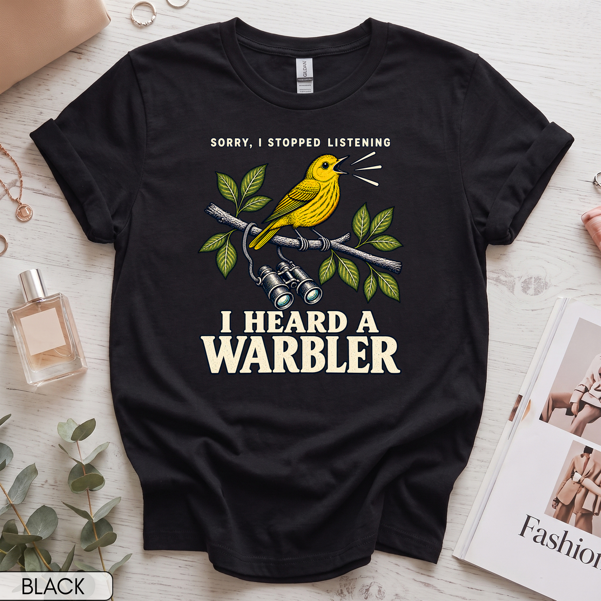 I Heard a Warbler Women's Short Sleeve T-Shirt